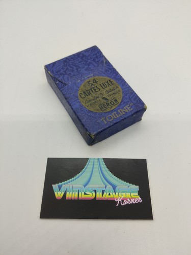 Jeu De Tarot 78 Cartes HERON - Lavables Cellullak Série Toiline - Vintage 1960