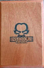 Insidious By Asylum ~ 4.5" x 6.5" x 4.25" Empty Wooden Box ~ Made in Honduras