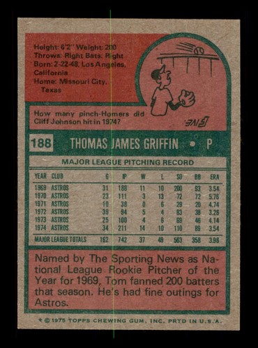 1975 TOPPS BASEBALL 176 TO 340 / SEE DROP DOWN MENU FOR CARD YOU WILL RECEIVE. - Picture 34 of 270