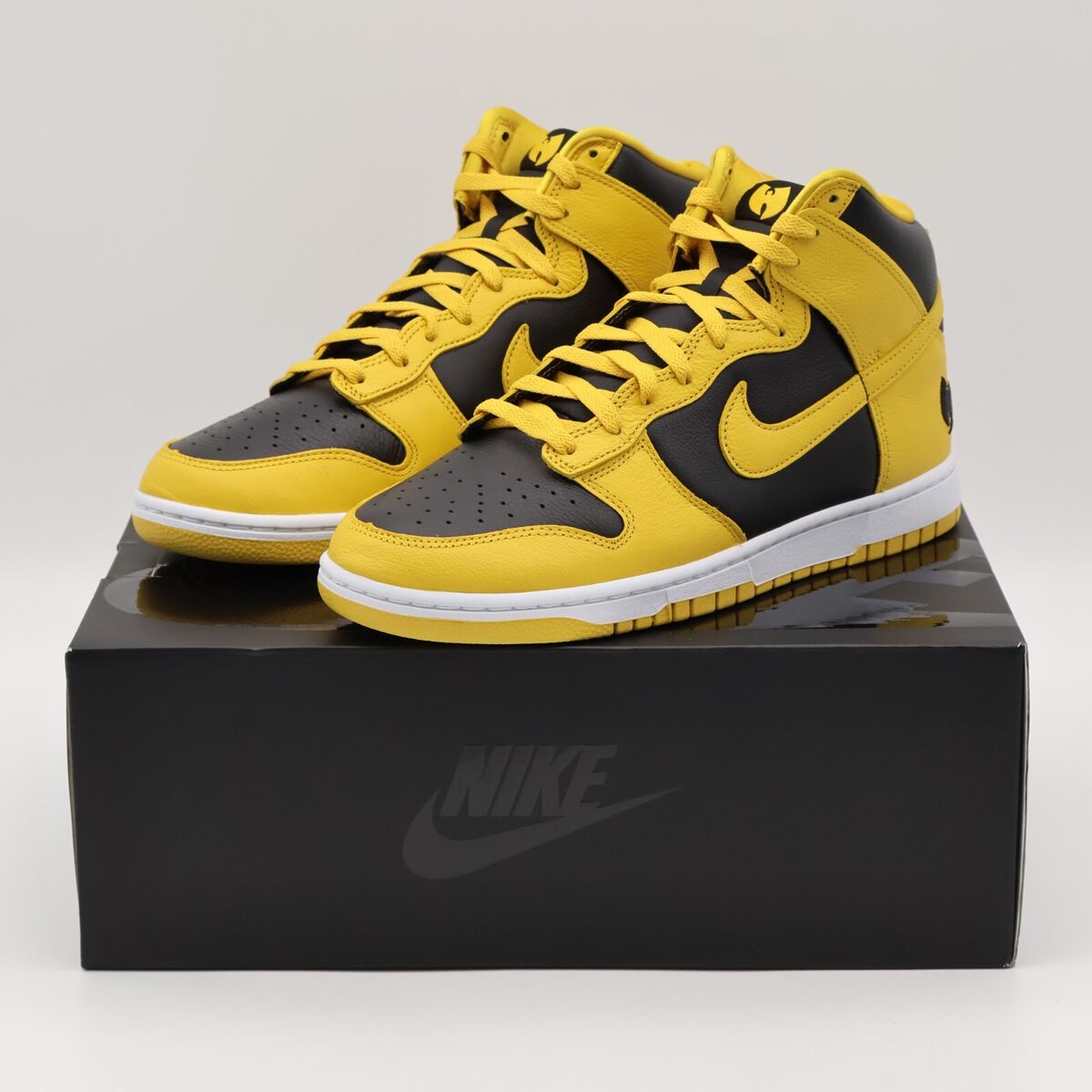HJ4320-001 Wu-Tang Clan Nike Dunk High Retro PRM Black and HJ4320-001 Wu-Tang Clan Nike Dunk High Retro PRM Black and