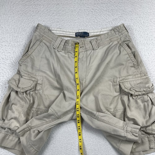 Polo Ralph Lauren Shorts Herren 36 Beige Cargo Vintage Outdoor Gorpcore Utility - Bild 12 von 15
