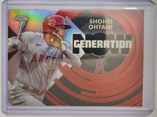 Shohei Ohtani 2022 Topps Chrome Update Generation Now Los Angeles Angels #GNC-5
