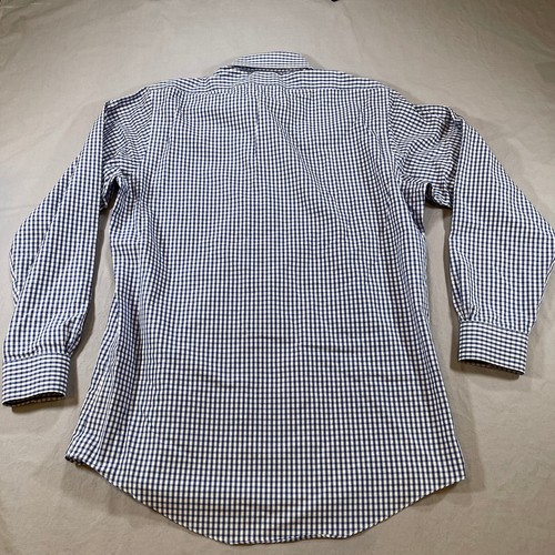 VTG Brooks Brothers MILANO OCBD Shirt 16 - 33 Blue Button Down USA Supima Cotton - Picture 5 of 7