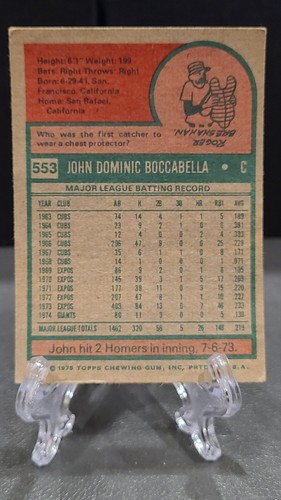 1975 Topps Baseball - #351-660 - You Pick - 30% off 3+ - FREE SHIPPING!!! - Picture 291 of 493