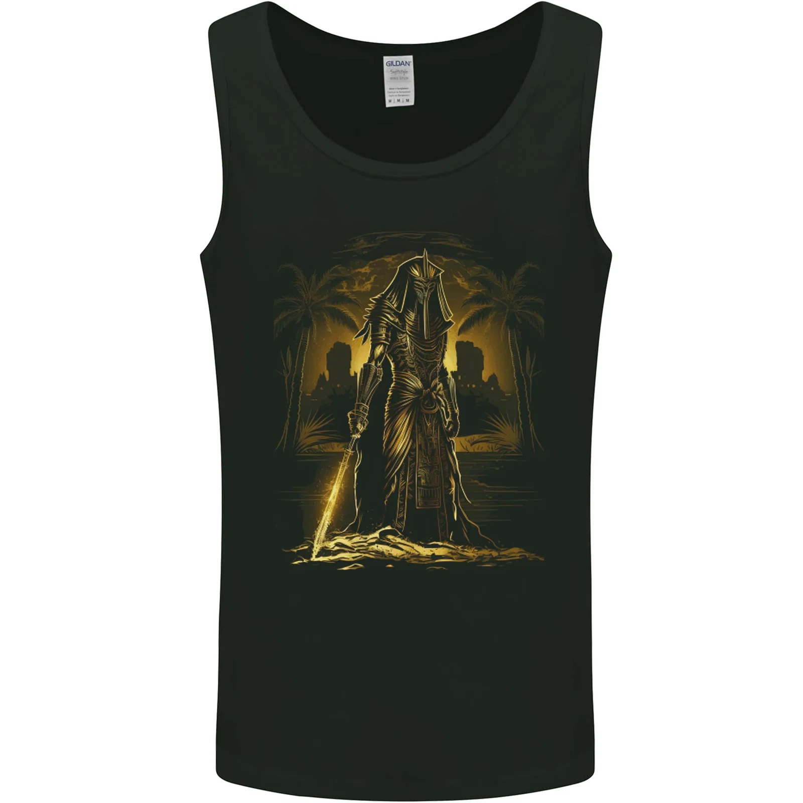 Supreme Pharoah of Death Fantasy Mens Vest Tank Top