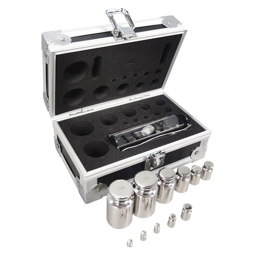 Kit Calibrazione Peso Calibrazione Precisione Grado F1 Acciaio Inox 1mg-200g - Foto 6 di 18