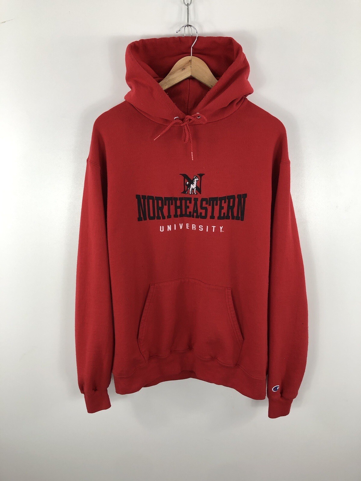Vintage Champion Northeastern University Hoodie Huski… Gem