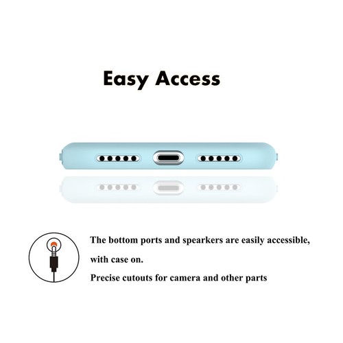 For iPhone XR/XS Max/X/XS/6/6S/7/8 Plus Original Silicone Cute Case Soft Cover - 第 57/75 張圖片