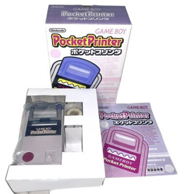 Nintendo GameBoy Pocket Printer Model MGB-007 GB Parts 1998 Game Boy New