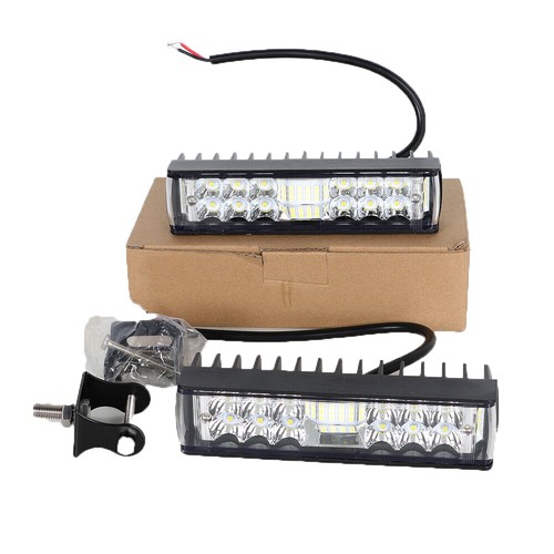 2X 90W LED Work Lights 6 Inch Driving Strip Flood Beam light Bar SUV Offroad 12V - Picture 4 of 9