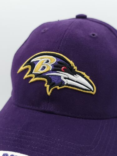 Cappello uomo Adidas Baltimore Ravens Adidas nuovo senza etichette cinturino posteriore viola - Foto 2 di 9