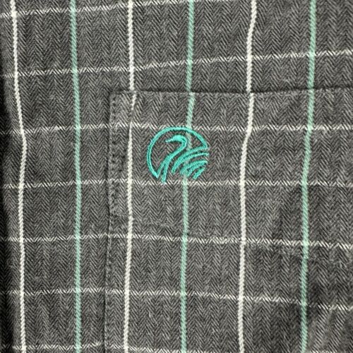 Swanndri Men's Long Sleeve Check Shirt Size M Grey Wool Blend Outdoors 1 Pocket - Picture 5 of 12