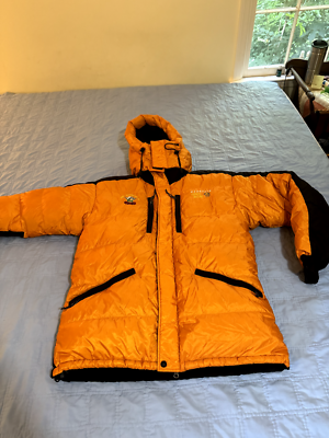 Mountain Hardwear Goose Down Sub Zero Jacket Coat BAFFLED LONG