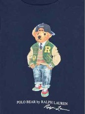 NWT Polo RALPH LAUREN BOYS BEAR SHIRT, 6 ,8  POLO BEAR T SHIRT JERSEY