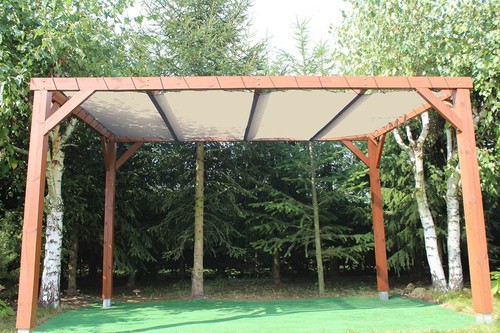MASSANFERTIGUNG SCHIEBEDACH HDPE SONNENSEGEL SONNENSCHUTZ TERRASSE MARKISE ABDECKUNG HOF TERRASSE - Bild 26 von 28