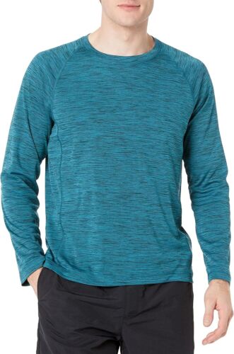 Men's UPF 50+ Long Sleeve Swim Tee �C Quick-Dry Rash Guard for Fishing Hiking - Picture 8 of 42