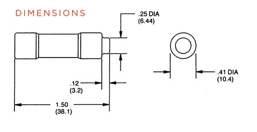 FERRAZ SHAWMUT MERSEN ATQR3 ATQR 3A Zeitverzögerungssicherung JPSF593 - Bild 3 von 8