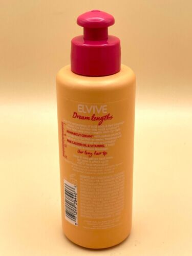 L’Oreal Paris Elvive Dream Lengths No Haircut Cream Leave in Conditioner 6.8 oz - Picture 4 of 5