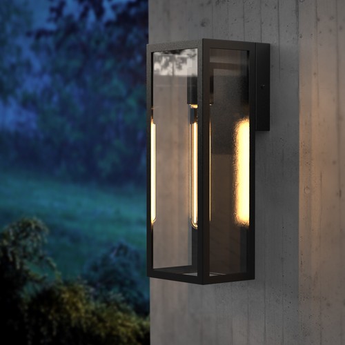 Vintage Wall Lamp Indoor & Outdoor Fixtures Garden Porch Yard Light IP44 Black