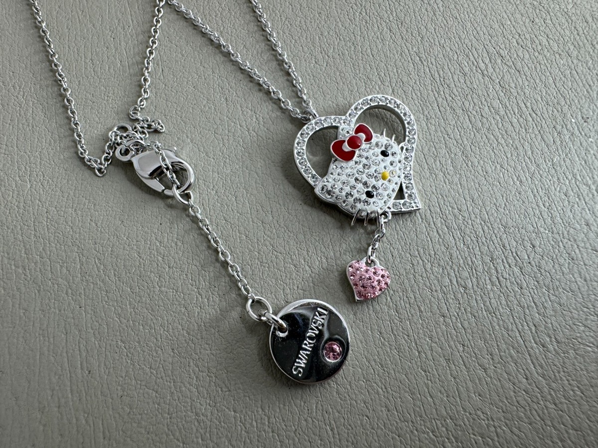 SWAROVSKI Hello Kitty Sweet Bead　ネックレス Swarovski x Hello kitty Necklace Pendant Collaboration