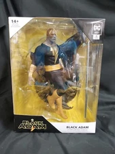DC Direct Black Adam 12" PVC Statue Figurine McFarlane Toys DC Movie Statues NEW