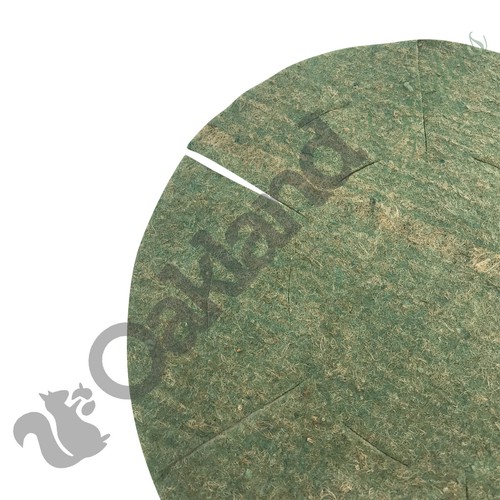 Hanging Basket Liner 12" Green Jute 30cm Natural Fibres Garden Planter | x 20 - Picture 3 of 3