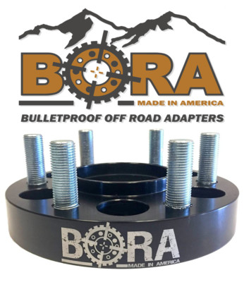 BORA WHEEL SPACERS FOR CHEVY COLORADO, 2015-2022, 1.25  THICK- SET OF 4 USA MADE