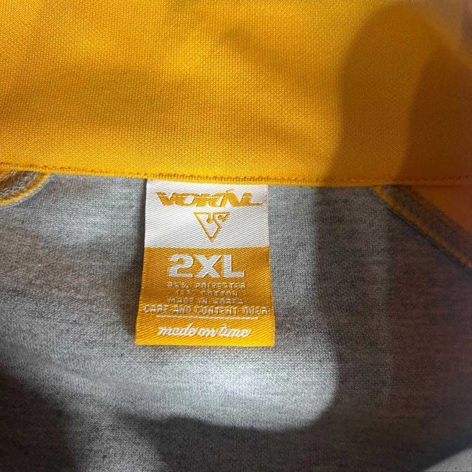 Chaqueta de Pista Y2K VOKAL Cremallera Completa Hip Hop Calle Talla 2XL Foto 3 de 4