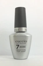 NEW ITEM - Cuccio Nail Solution - Super 7 Second ReactiveTop Coat - 0.43oz/13ml