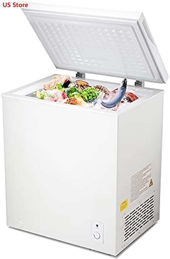 Kalamera Compact Chest Freestanding Freezer For Home, 56 OFF