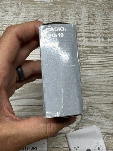 BRAND NEW CASIO TRAVEL CLOCK / DESK CLOCK LED LIGHT ALARM PQ10-1R - Picture 11 of 15