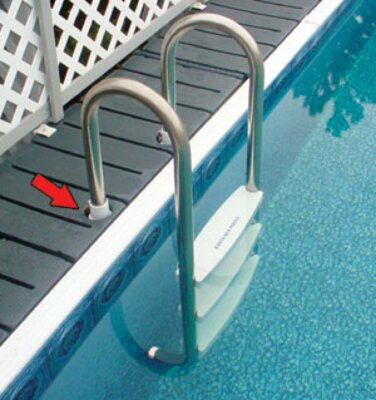 Above Ground In-Pool Three-Step Ladder For Kayak  & Fanta-Sea Swimming Pools