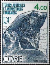 Timbre Faune marine Phoques TAAF PA54 ** lot 13845