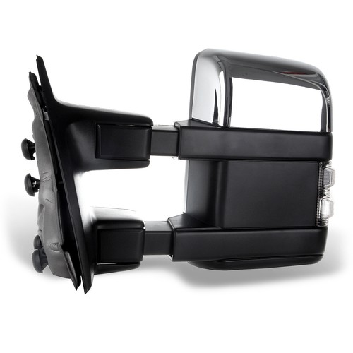For 08-16 F250 F-350 Super Duty XLT Lariat Tow Power Heated Signal Mirrors Pair - Picture 16 of 17