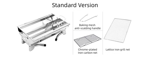 Au New Large Charcoal BBQ Grill Portable Outdoor Barbecue Foldable Camping - Picture 5 of 8