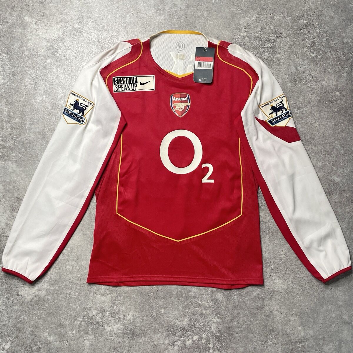 BNWT 2004/2005 NIKE arsenal BERGKAMP #10 Player Issue Jersey BNWT 2004/2005 NIKE arsenal BERGKAMP #10 Player Issue Jersey