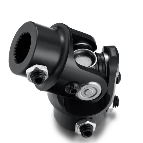 3/4" 30 Spline X 3/4" DD Black Steel Universal Steering Shaft Universal Joint - Picture 4 of 5