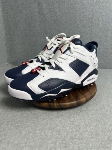 Nike Jordan Retro 6 G Golf Shoes Sneakers White/Midnight Navy DV1376-101 US 10.5