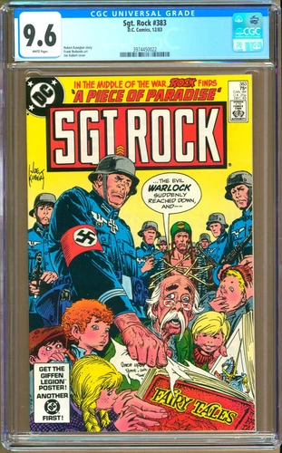 Sgt. Rock #383 (1983) CGC 9.6  WP  Joe Kubert - Robert Kanigher - Frank Redondo