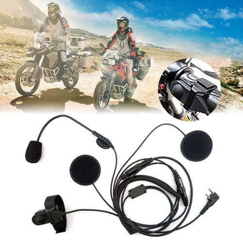 Kask motocyklowy Wyścigi Zestaw słuchawkowy Słuchawki Mikrofon do BaoFeng RELM Kenwood Linton. - Zdjęcie 4 z 22