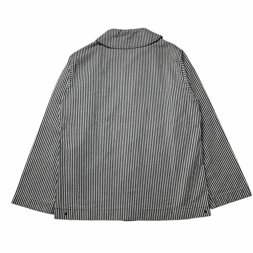 Chaqueta de Trabajo Vintage Repro Chal Cuello USN Marina Segunda Guerra Mundial Hickory Por Buzz Ricksons Foto 4 de 4