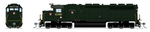Broadway 4290 HO Scale PRR EMD SD45 Brunswick Green Paragon4 Sound/DC/DCC #6157 - Picture 16 of 21