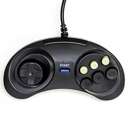 Classic Controller 6-BUTTON Gamepad For Sega Genesis By Mars Devices