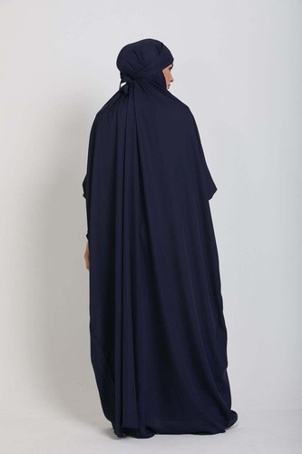 One Piece Full Length Jilbab Khimar with Chunnat sleeves All Color Firdous - Picture 58 of 58