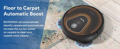 Bagotte - BG950MAX Robot Vacuum (3 in 1), Self-Empty Dock, 3500Pa Max Suction - Picture 15 of 23