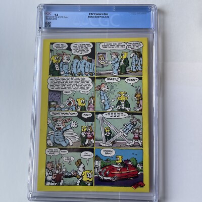 XYZ Comics #NN Kitchen Sink 6/72 CGC 9.2 Off-White To White Pages