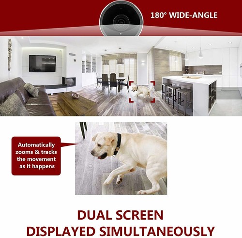 5MP IP Security Cameras Indoor for Home Surveillance Tilt Baby Monitor Camera - Picture 5 of 6