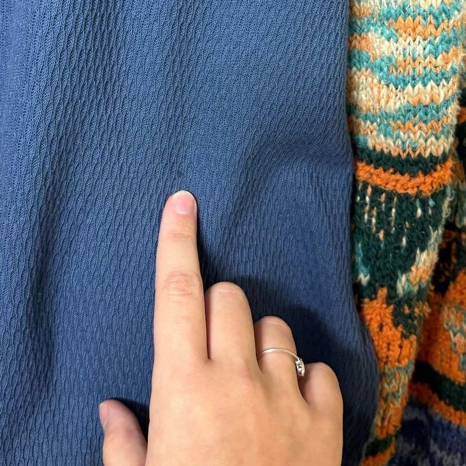 Free People上衣女式中号 swit the small stuff 仿领套头毛衣 — 第 4/4 张图片