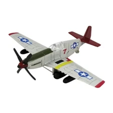 InAir Diecast 4.5" P-51 Mustang Tuskegee Airmen - "Red Tails"