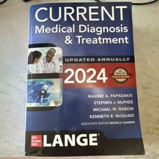 CURRENT Medical Diagnosis and Treatment 2024 by Monica Gandhi